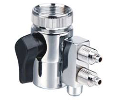 Faucet diverter valve (or water filter adapter)